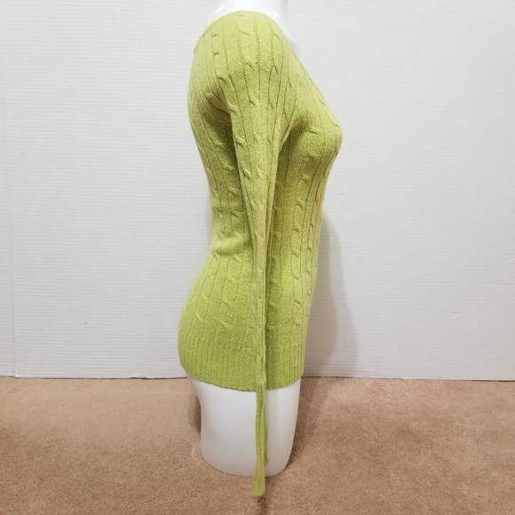 American Eagle sweater Small pullover cable knit long sleeve Twilight - Picture 4 of 10